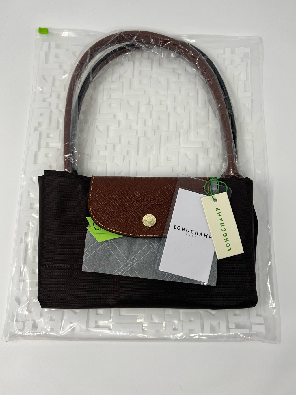 Longchamp Le Pliage Original Large Tote Coffee Brown P81 Nwt